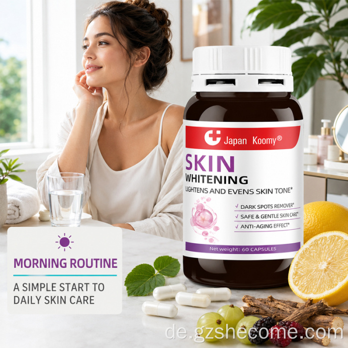 Shecome Skin Whitening Capsules Vitamin C Hautaufhellung